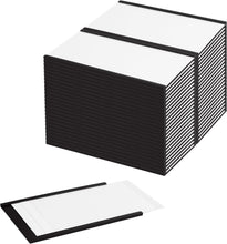 Load image into Gallery viewer, C Channel Magnetic Label Holders - 50 Packs, 5" x 3" Weatherproof for Easy Use