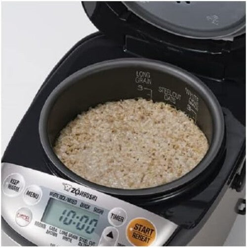 Multi-Setting Rice Cooker with Retractable Cord - Ideal for Hassle-Free Cooking