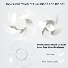 Load image into Gallery viewer, Portable Pink USB Desk Fan - 2 Piece Set with 3 Speed &amp; 360° Rotatable Design