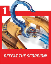 Load image into Gallery viewer, Scorpion Sting Raceway Track Set with Monster Truck &amp; Car - Thrilling Fun