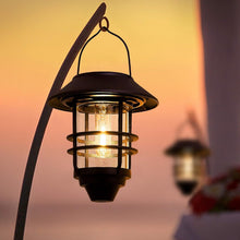 Load image into Gallery viewer, Stylish Waterproof Hanging Solar Lanterns for Garden and Outdoor Use - 2 Pack