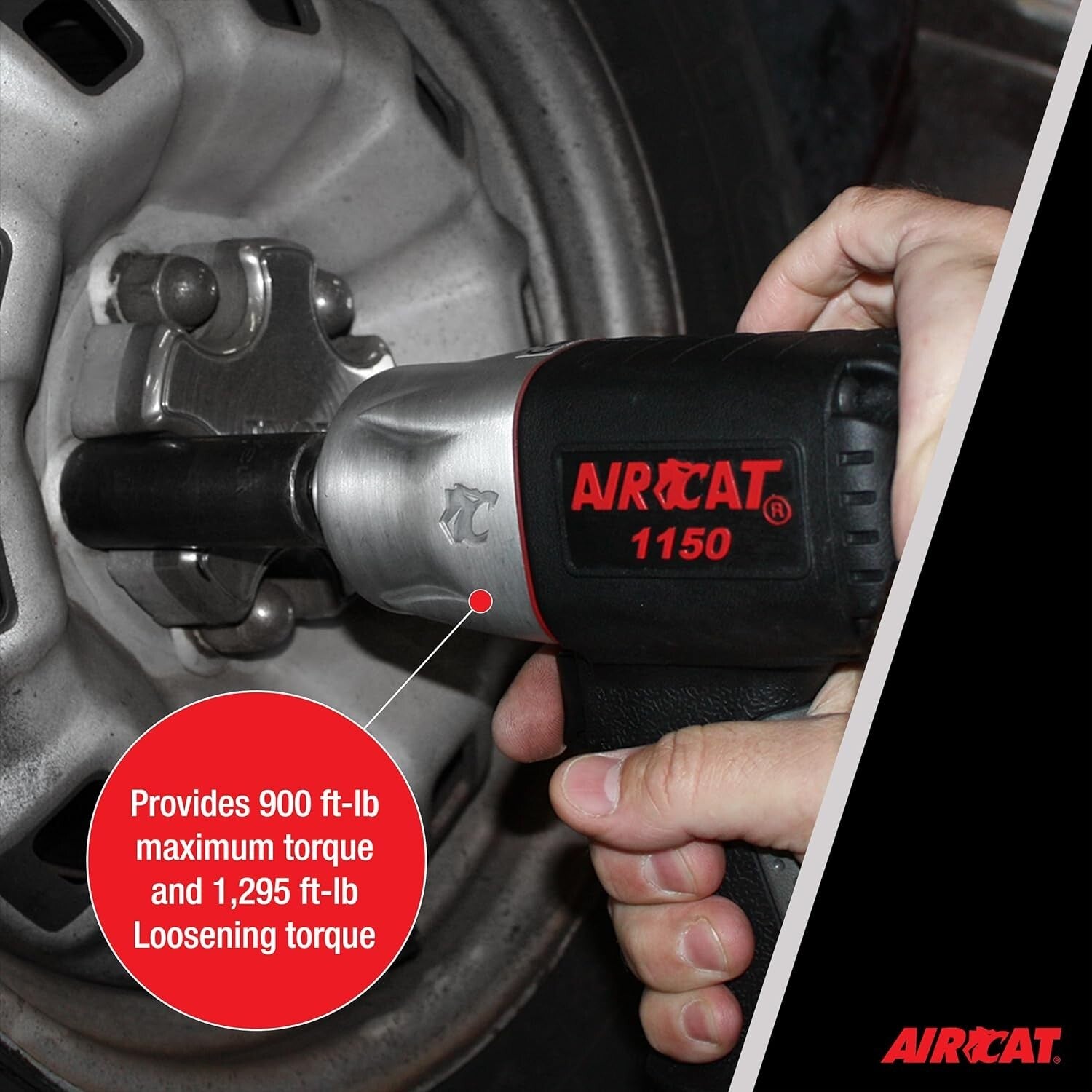 Durable & Ergonomic 1/2-Inch Impact Wrench - Ideal for Automotive Maintenance