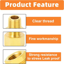 Load image into Gallery viewer, 30-Piece Brass NPT Pipe Fitting Set - Hex Bushing &amp; Reducers for Plumbing