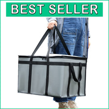 Load image into Gallery viewer, Large Insulated Cooler Bags - 24x15x14 Inches, Perfect for Delivery &amp; Grocery