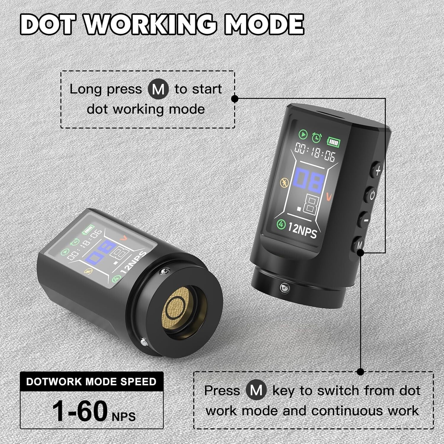 Wireless Tattoo Machine Kit with Battery - Complete Cordless Tattoo Pen Solution