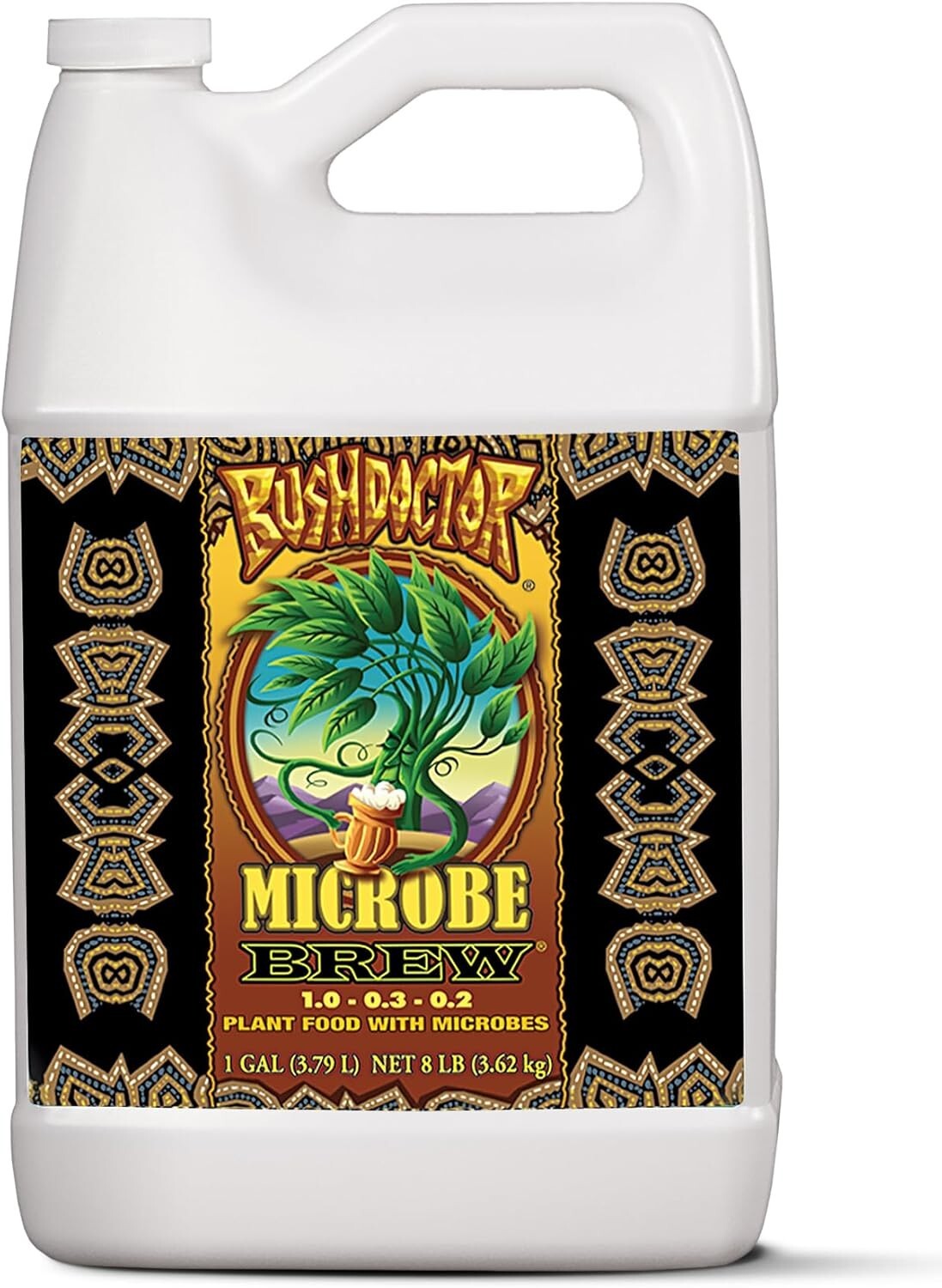 Boost Nutrient Uptake with Bushdoctor Microbe Brew - 1 Gallon of Liquid Goodness