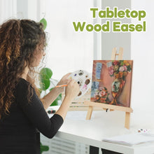 Load image into Gallery viewer, Versatile 16 Pack Tabletop Easels - Portable Art Stand for Kids &amp; Beginners
