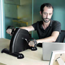 Load image into Gallery viewer, Portable Under Desk Bike Pedal Exerciser with Adjustable Resistance &amp; LCD Screen