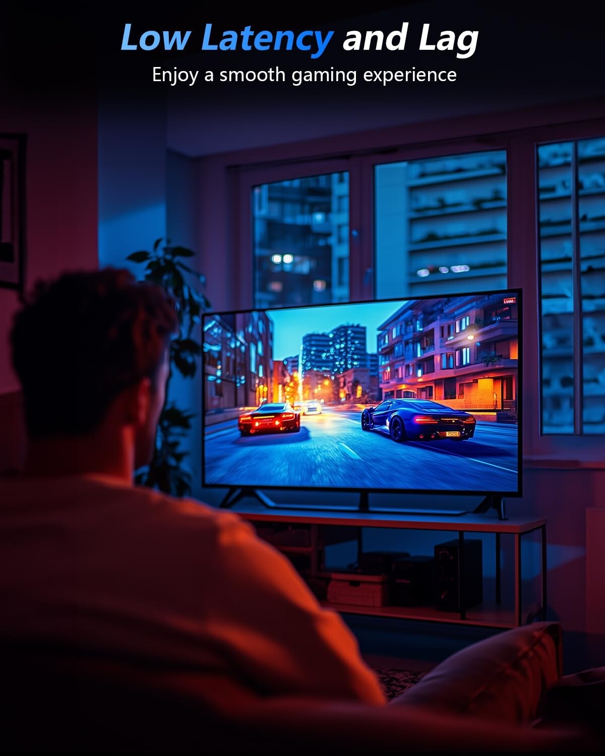 Durable 125 FT Cat 8 Ethernet Cable with Gold-Plated Connectors - Indoor/Outdoor