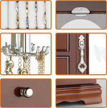 Load image into Gallery viewer, Chic Jewelry Box with 4 Drawer Design, Mirror &amp; Necklace Holder - Gift Ready