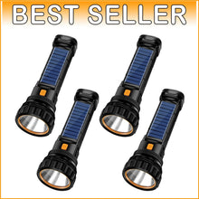 Load image into Gallery viewer, Rechargeable LED Flashlight Set: 4 x 1000 Lumen Multi-Function Emergency Lights