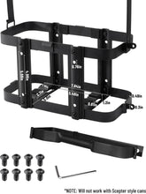 Load image into Gallery viewer, Rust-Resistant Steel Jerry Can Mounts - 5 Gallon Holder with Lockable Strap