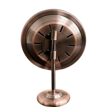 Load image into Gallery viewer, Elegant 4-Inch Indoor/Outdoor Thermometer with Hygrometer – Durable Brass Design