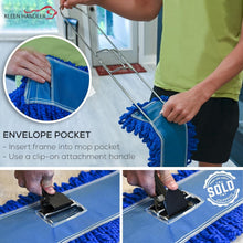 Load image into Gallery viewer, Durable 36 Inch Microfiber Dust Mops - 12 Pack, Ideal for Schools and Warehouses