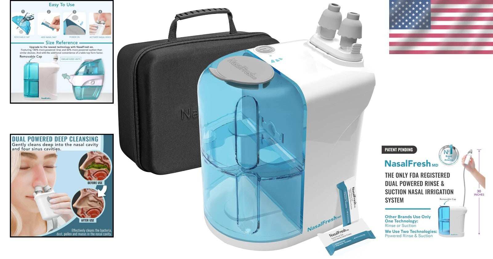 Innovative Nasal Decongestant System - Adjustable Pressure for Optimal Relief