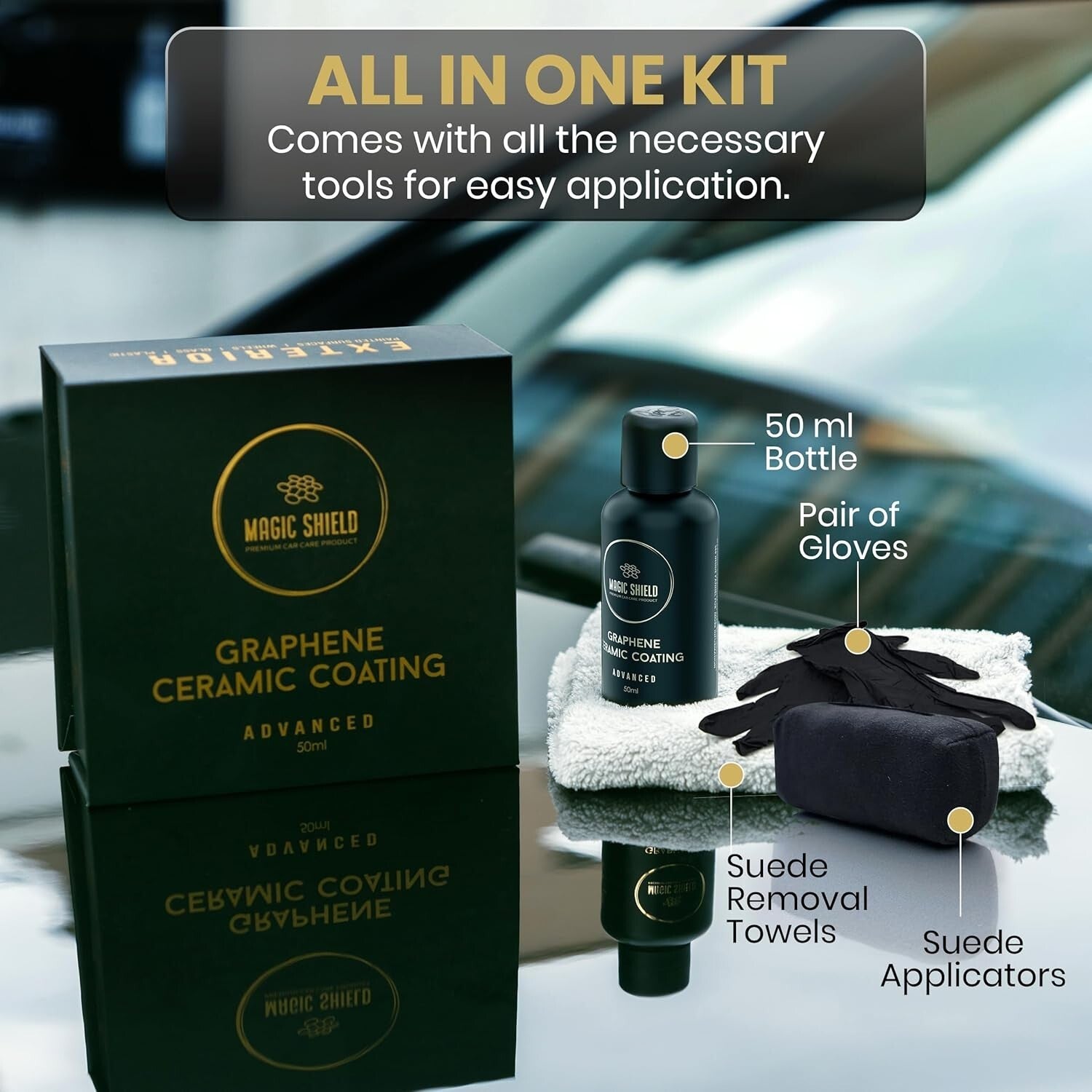 Durable Nano Ceramic Protection - Self-Healing Graphene for Vehicles and Marine