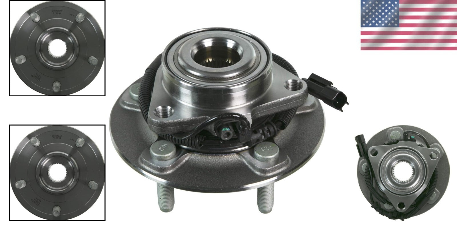 Durable Steel Wheel Bearing Hub Assembly for Ram 1500 - Easy Installation