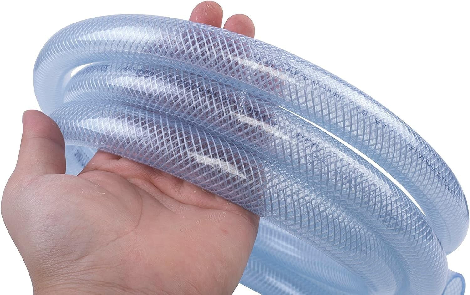 Versatile High-Pressure 3/4" ID Braided Tubing - Ideal for Many Applications