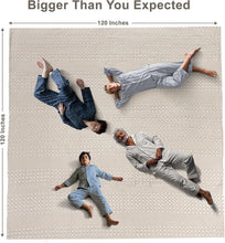 Load image into Gallery viewer, Oversized King Cotton Waffle Blanket 120"x120" - Luxuriously Soft and Breathable
