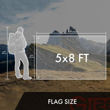 Load image into Gallery viewer, 5x8 Ft American Flag - Heavy-Duty Embroidered Polyester for Indoor/Outdoor Use