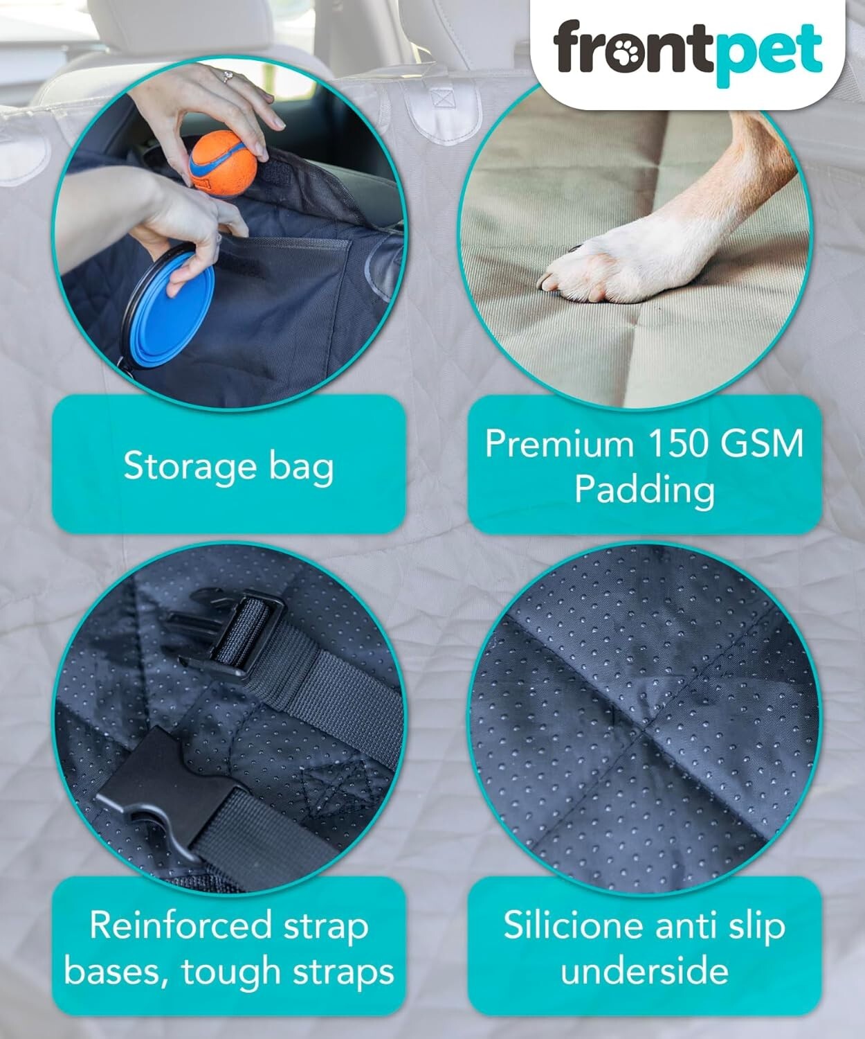 Ultimate Dog Cargo Liner - Water-Resistant 600D Nylon for SUVs & Hatchbacks