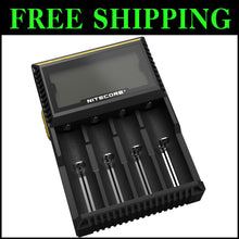 Load image into Gallery viewer, High-Performance LCD Battery Charger for IMR Batteries - Fire Retardant Design