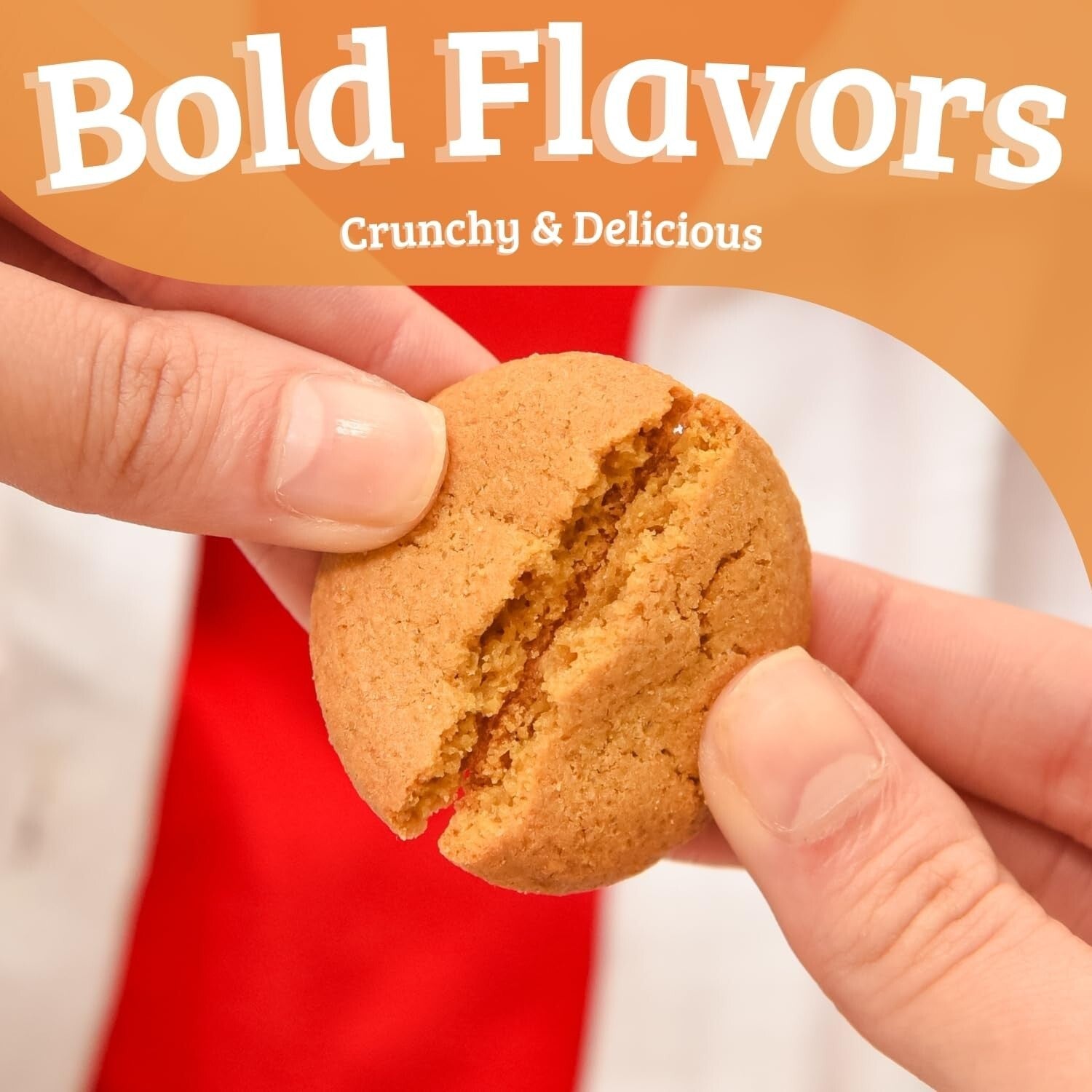 Enjoyable Ginger Snaps - Healthy Cookies with Real Ginger Flavor - 0g Trans Fat