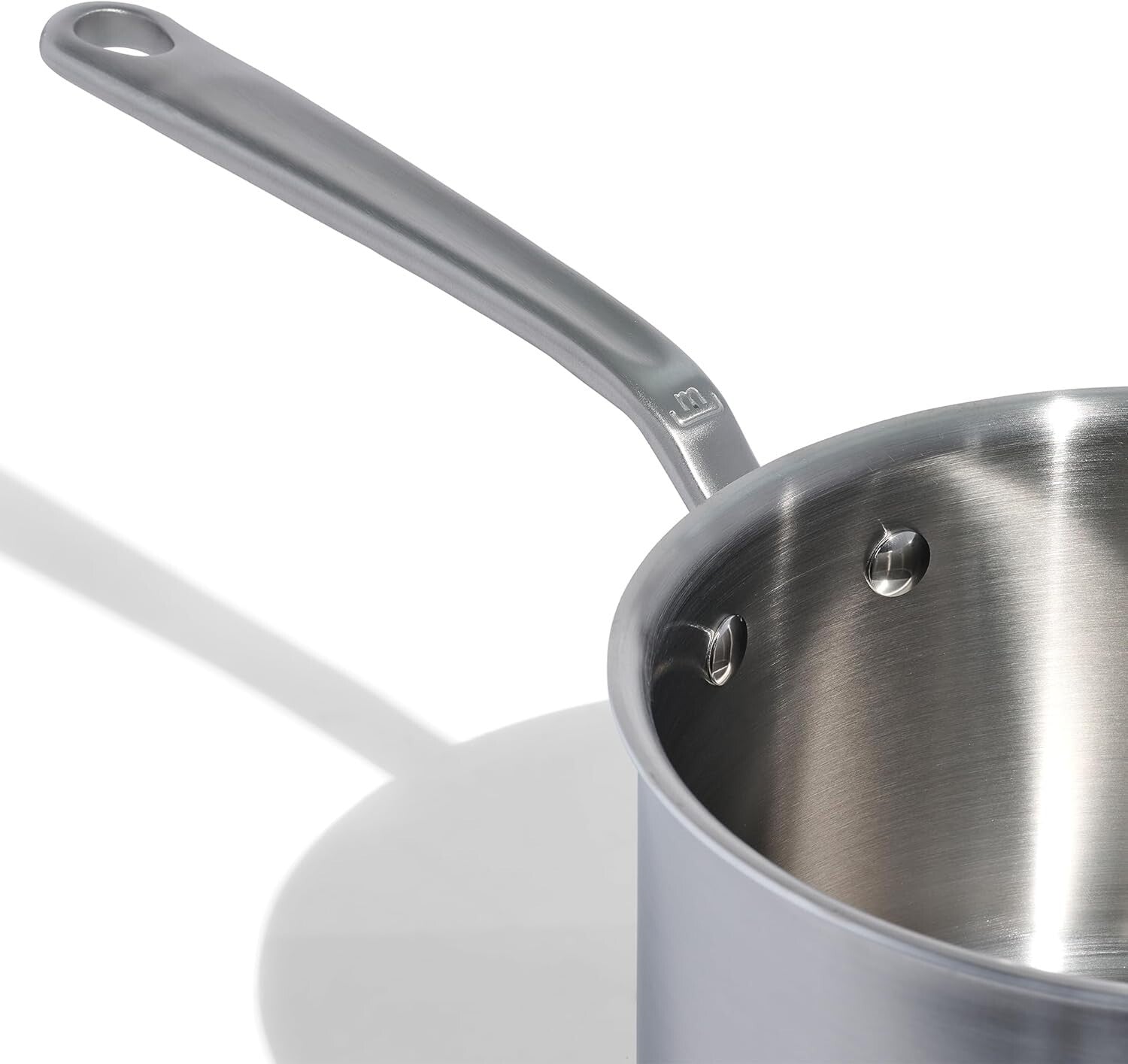 4 Quart Stainless Steel Saucepan - Induction Compatible & Professional Quality