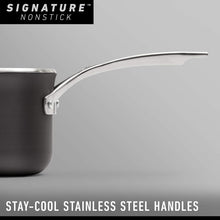 Load image into Gallery viewer, Elegant Hard-Anodized 12-Inch Nonstick Wok with Cool Stainless Steel Handle