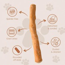 Load image into Gallery viewer, All-Natural Coffee Wood Chewing Toy Set of 3 - Promotes Healthy Chewing Habits