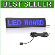Load image into Gallery viewer, Programmable LED Car Sign: Bluetooth Connected Message Board for Dynamic Ads