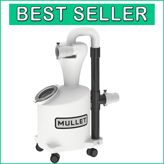 Efficient 5 Gallon Dust Collector - Keeps Filters Clean with High Suction Power