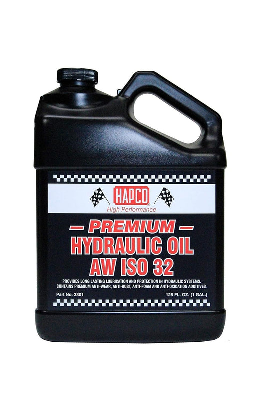 128 oz Heat Stable Hydraulic Oil - Long-Lasting Mineral Lubricant for Machines