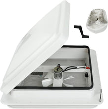 Load image into Gallery viewer, 12V Electric RV Roof Vent with 6" Blades - Efficient Airflow &amp; Easy Install