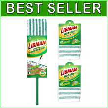 Load image into Gallery viewer, Lightweight Microfiber Wet/Dry Mop Kit with Eco-Friendly Design &amp; Refill Pads