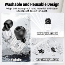 Load image into Gallery viewer, Custom Fit Ear Plugs for Sleeping - 35dB Noise Cancellation, 7 Replaceable Tips