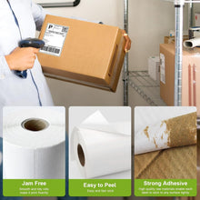 Load image into Gallery viewer, Adhesive 2" x 1" Direct Thermal Labels Compatible with Rollo &amp; Zebra Printers
