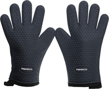 Load image into Gallery viewer, Non-Slip Heat Resistant Grill Gloves for Safe Cooking - Perfect Gift for Chefs