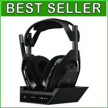 Load image into Gallery viewer, Astro A50 X Wireless Headset with Graphene Audio, 24 hr Battery &amp; Mic - Black
