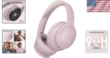 Load image into Gallery viewer, Comfortable Over Ear Bluetooth Headphones with Long Playtime – Ideal for Gym