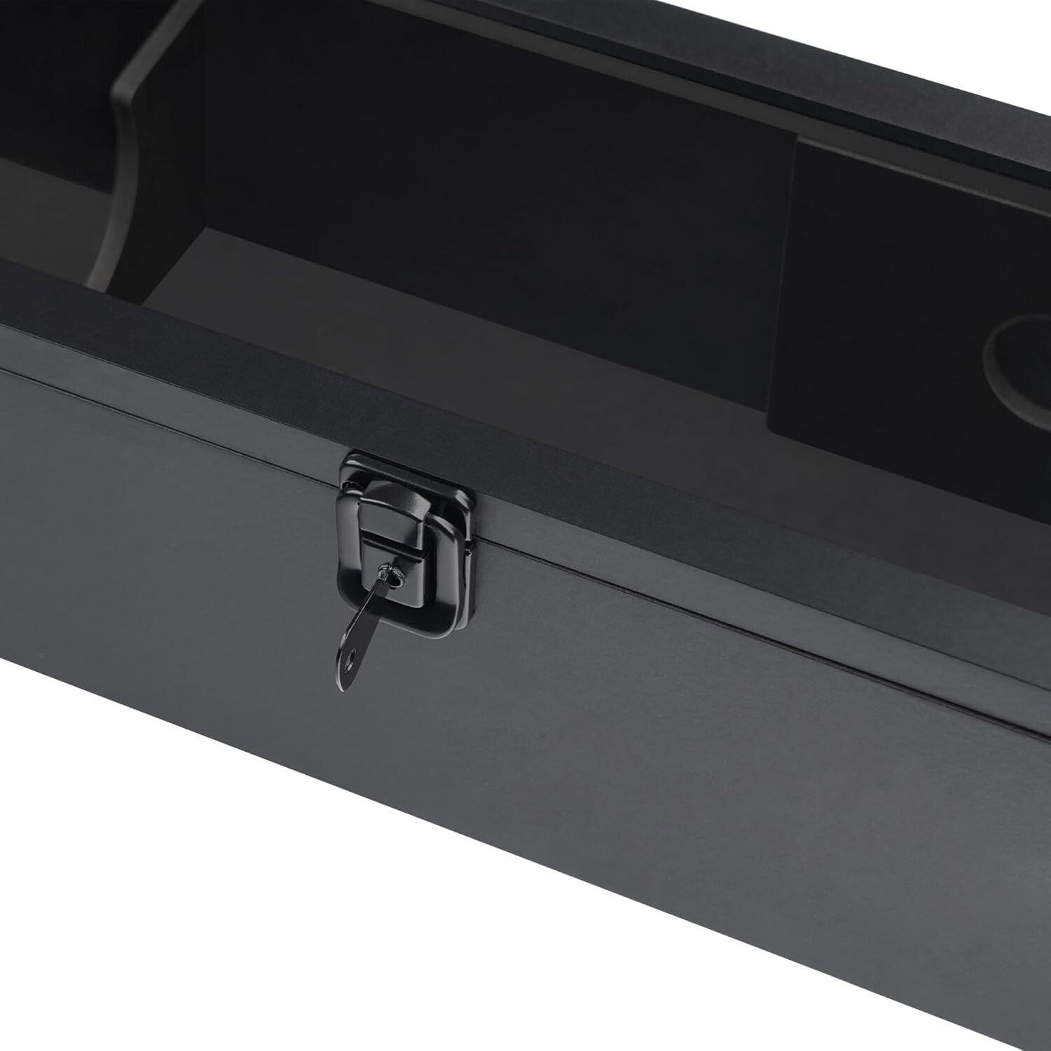 Durable Black Baseball Bat and Ball Display Case - 37.8x4.3 Inches Wall Frame