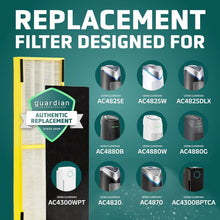 Load image into Gallery viewer, Premium HEPA Pure Air Purifier Replacement Filter - Captures 99.97% of Allergens