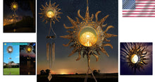 Load image into Gallery viewer, Durable Metal Solar Wind Chimes - Romantic Outdoor Light &amp; Sound Experience