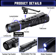 Load image into Gallery viewer, 30 Pcs Mini LED Flashlights - Waterproof Pocket Lights for Night Adventures
