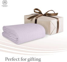 Load image into Gallery viewer, All-Season Lightweight King Size Blanket - Durable Herringbone Cotton Throw