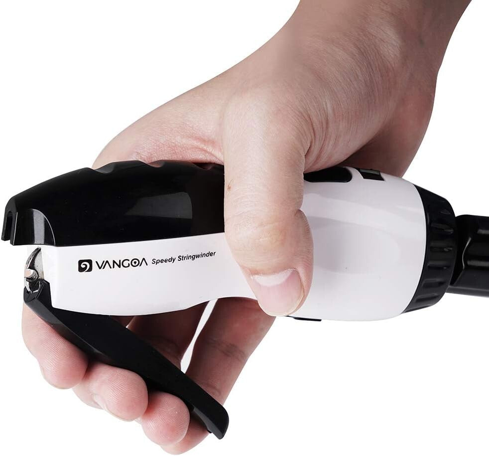 Effortless 3-in-1 Electric String Winder, Cutter, & Pin Puller for Musicians