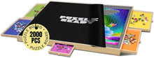 Load image into Gallery viewer, 41" x 32" Jigsaw Puzzle Table with Removable Felt Mat - Ideal for Puzzle Lovers