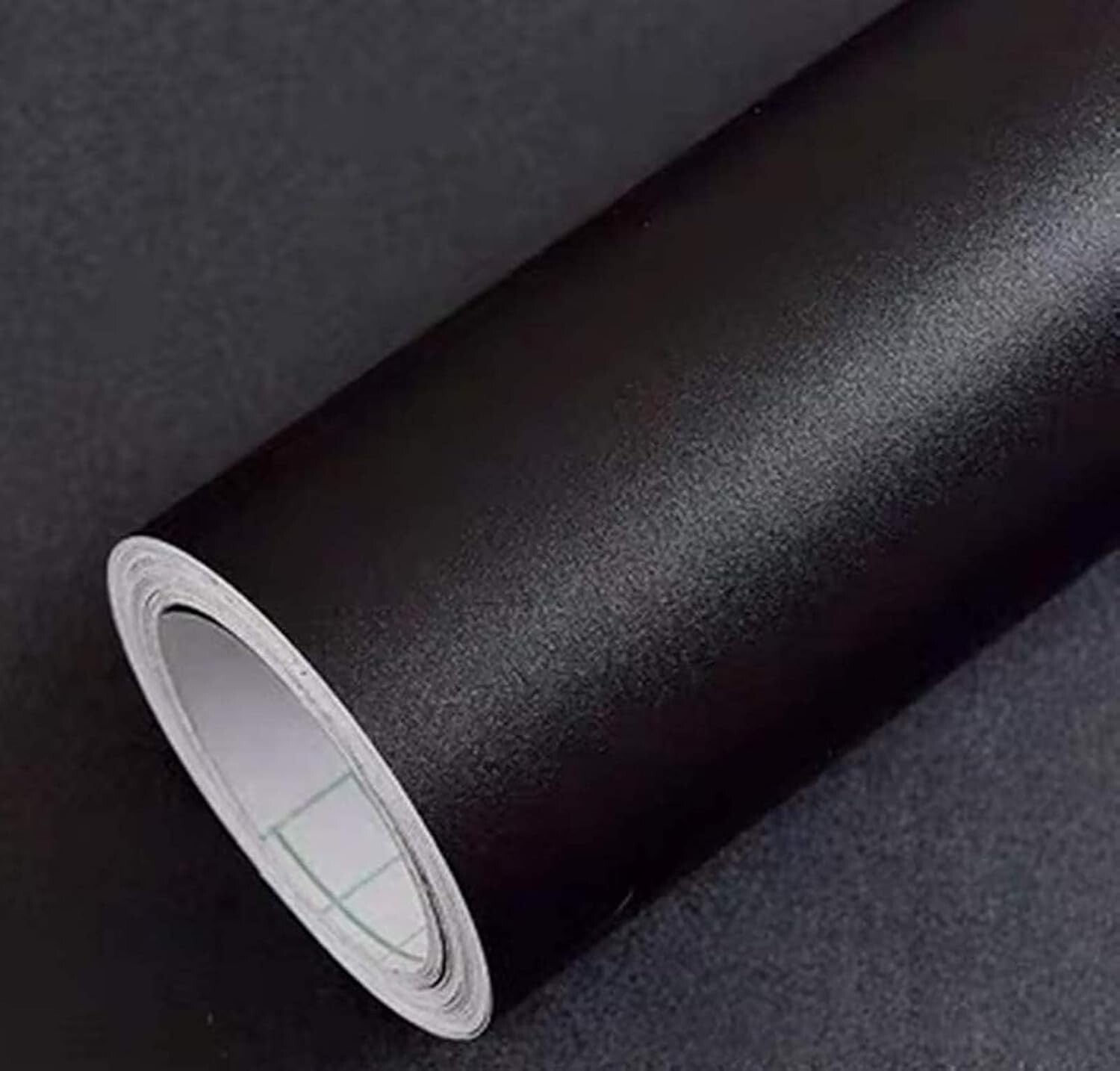 Durable Matte Black Peel and Stick Wallpaper - Easy Install & Bubble-Free Design