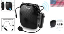 Load image into Gallery viewer, 10W Teacher Voice Amplifier with UHF Wireless &amp; Wired Microphones for Classrooms