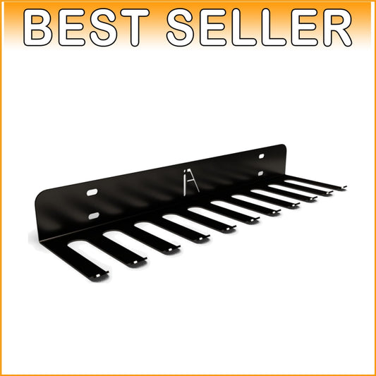 Durable 12-Gauge Steel Bat Storage Rack for Garages & Dugouts - Easy Install